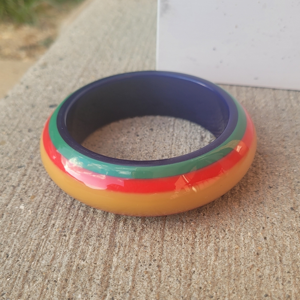 VINTAGE Colorful Bangle Bracelet
